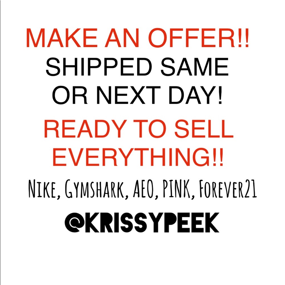 MAKE ME A REASONABLE OFFER!!